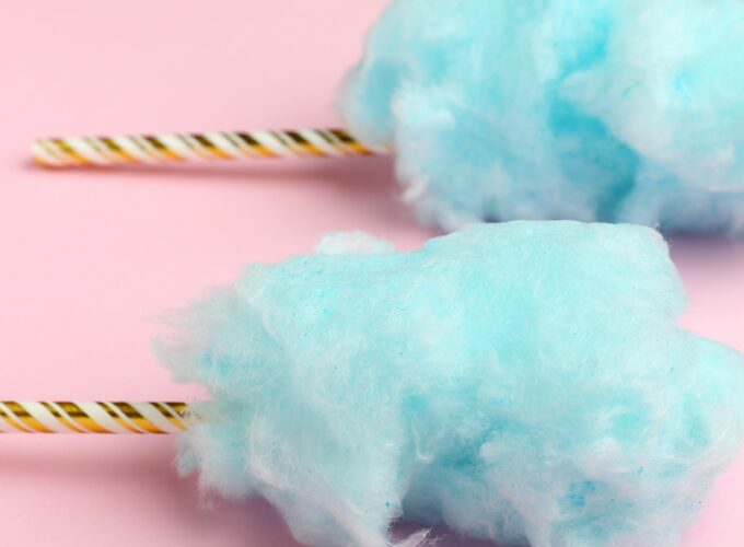 Blue Raspberry Candy Floss